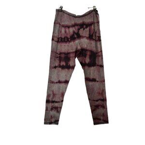 Women's Jenni Custom Bleach Dye Soft Lounge Leggings Size XL
